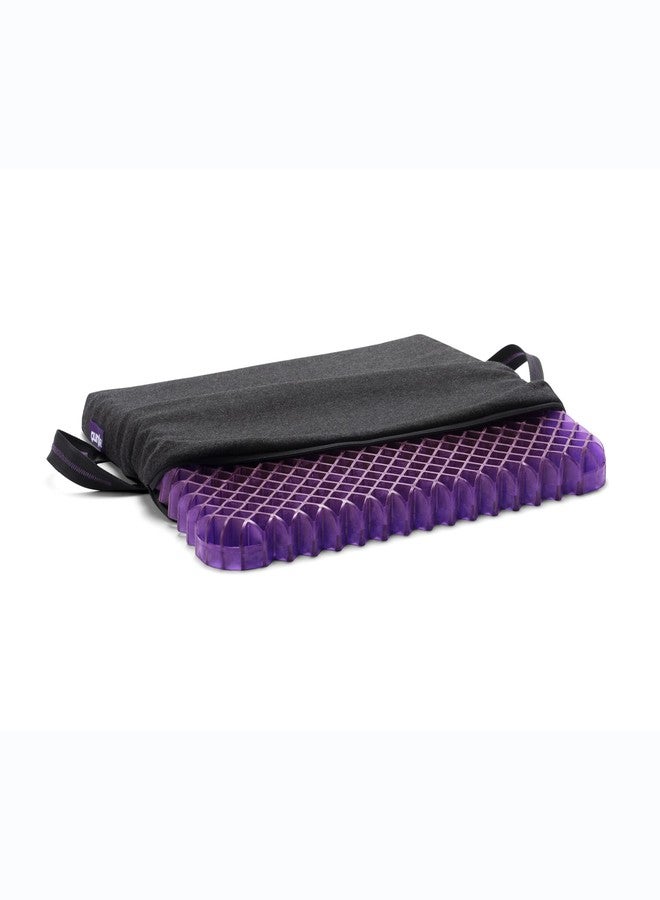 Purple Simply Seat Cushion | Pressure Reducing Grid Designed for Ultimate Comfort | Designed for Cars and Travel | Made in The USA - Image 1
